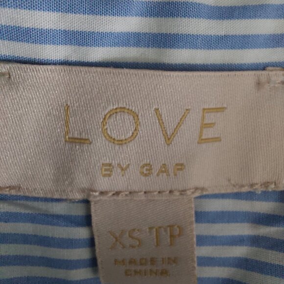 LOVE By Gap Cotton Shirt Tonic Dress, Oversize XS - Picture 5 of 7